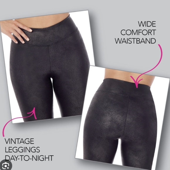 Secret leggings in Vintage Black Leather size S - Picture 5 of 6